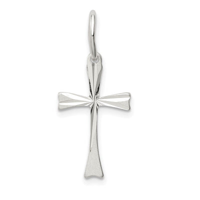 Sterling silver cross pendant