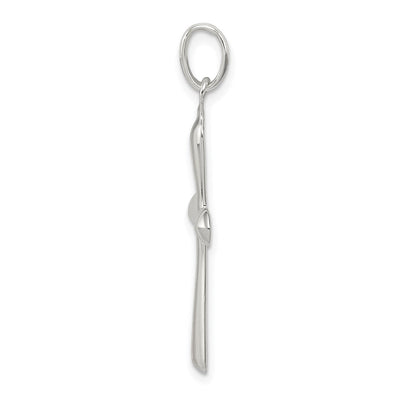 Sterling Silver Cross Pendant, 28 x 17mm