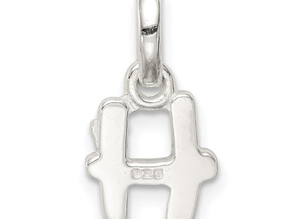 Sterling Silver Pendants Style QC7935H - Classique Jewelry Inc.