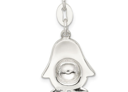 Sterling Silver Pendants Style QC7939 - Classique Jewelry Inc.