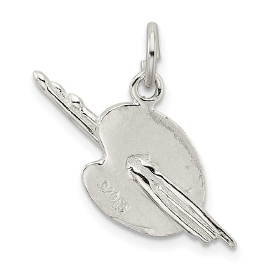 Sterling Silver Palette Charm