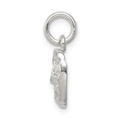 Sterling Silver Comedy/tragedy Charm, 14 x 17mm