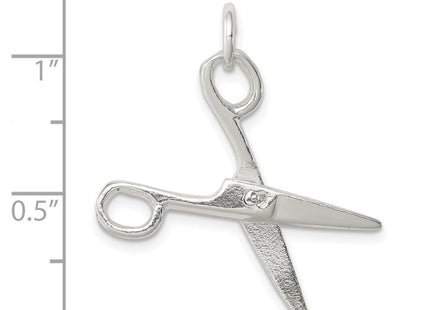Sterling Silver Scissors Charm (Style QC808)