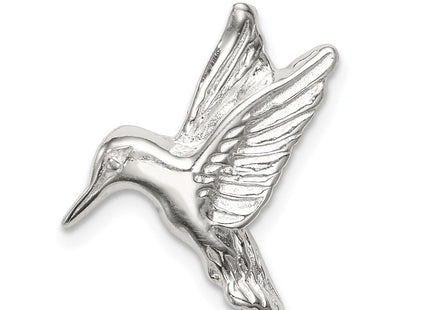 Sterling Silver Hummingbird Charm (Style QC80)