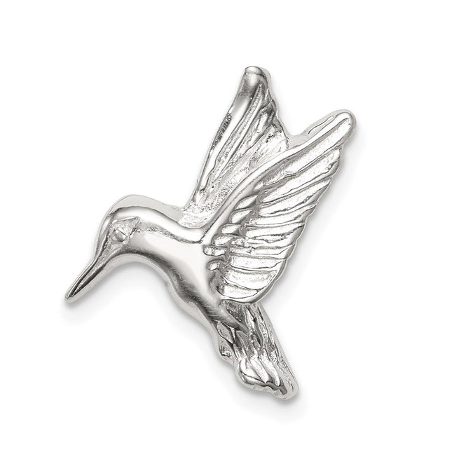 Sterling Silver Hummingbird Charm, 20 x 16mm
