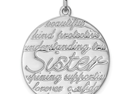 Sterling Silver Pendants Style QC8102 - Classique Jewelry Inc.