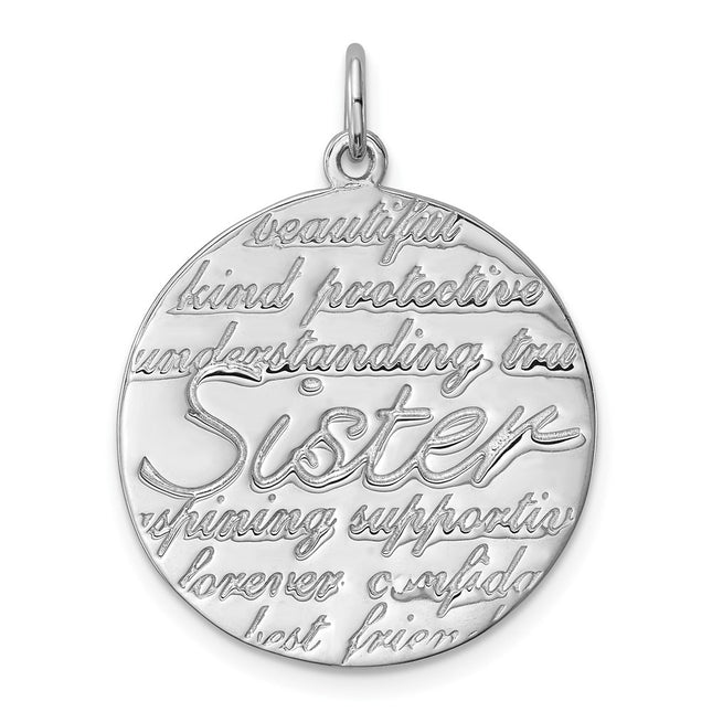 Sterling Silver Pendants Style QC8102 - Classique Jewelry Inc.