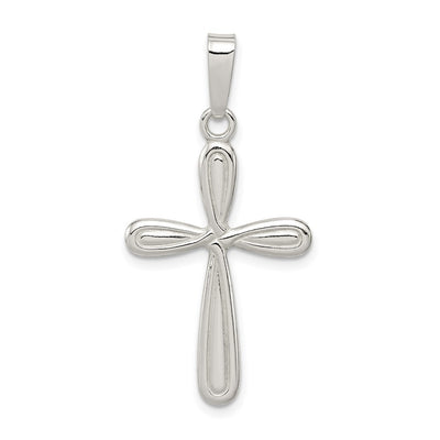 Sterling silver cross pendant