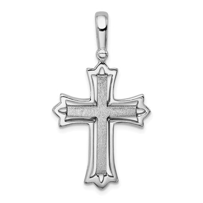 Sterling silver cross pendant