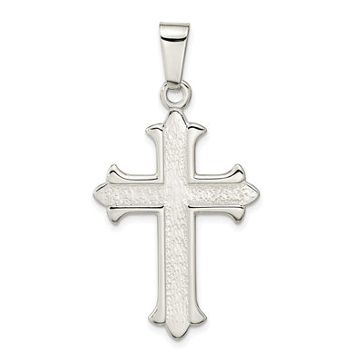 Sterling silver cross pendant