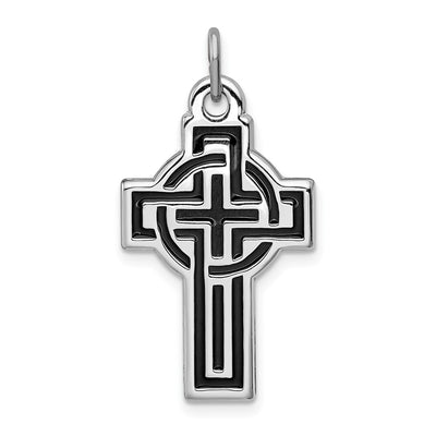 Sterling silver cross pendant