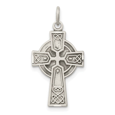 Sterling silver cross pendant