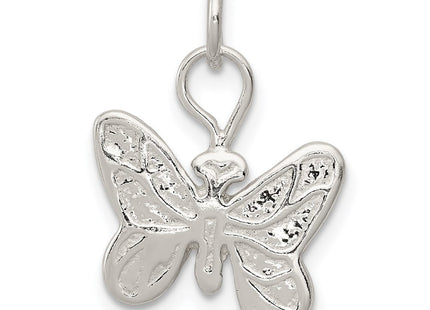 Sterling Silver Butterfly Charm (Style QC81)