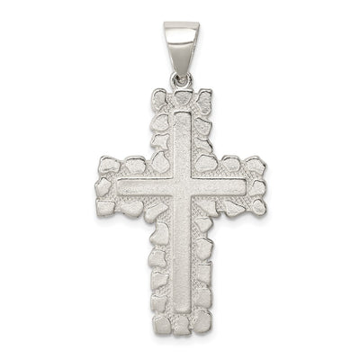 Sterling silver cross pendant