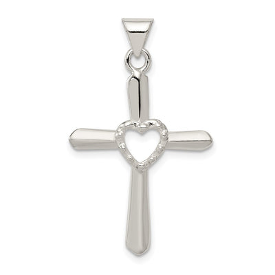Sterling silver cross pendant
