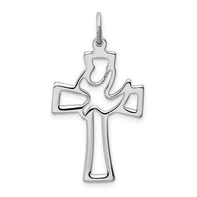 Sterling silver cross pendant