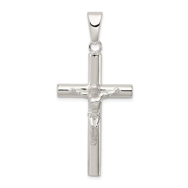 Sterling silver crucifix pendant