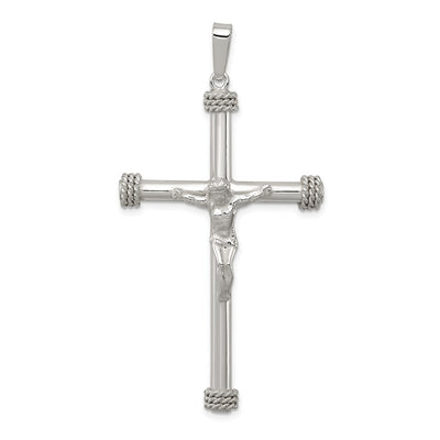 Sterling silver crucifix pendant