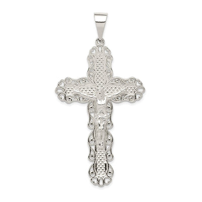 Sterling silver cross pendant
