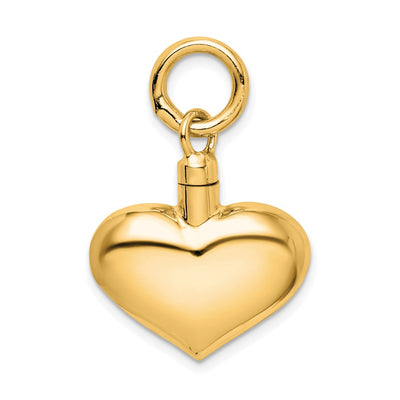 Sterling silver heart pendant