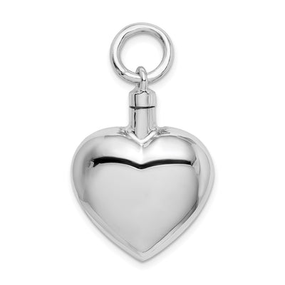 Sterling silver heart pendant