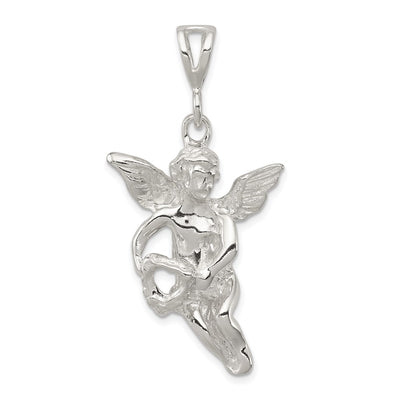 Sterling silver heart pendant