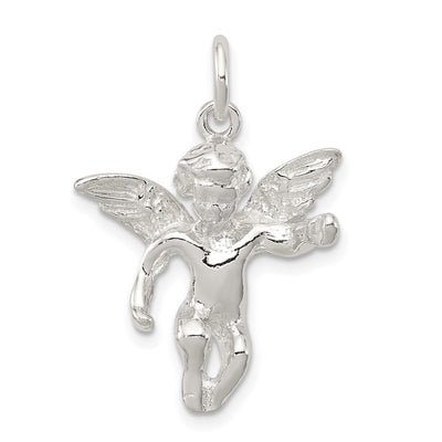 Sterling silver angel pendant