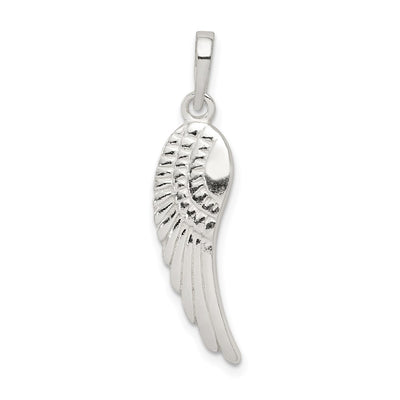 Sterling silver angel pendant