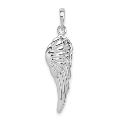 Sterling silver angel pendant