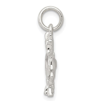 Sterling Silver Horse Charm, 18 x 12mm