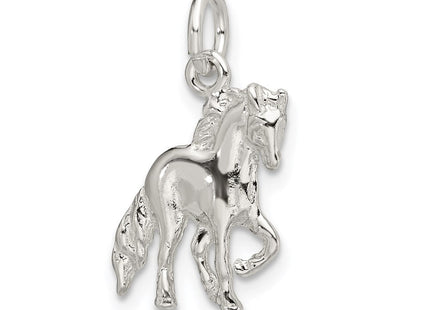 Sterling Silver Horse Charm (Style QC846)