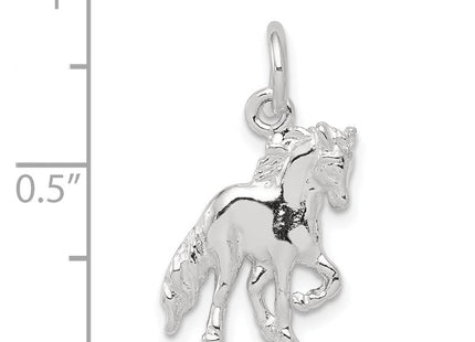 Sterling Silver Horse Charm (Style QC846)