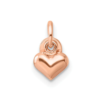 Sterling silver heart pendant