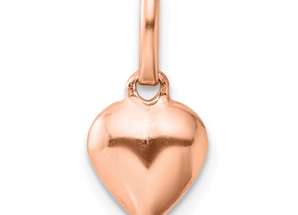 Sterling silver heart pendant