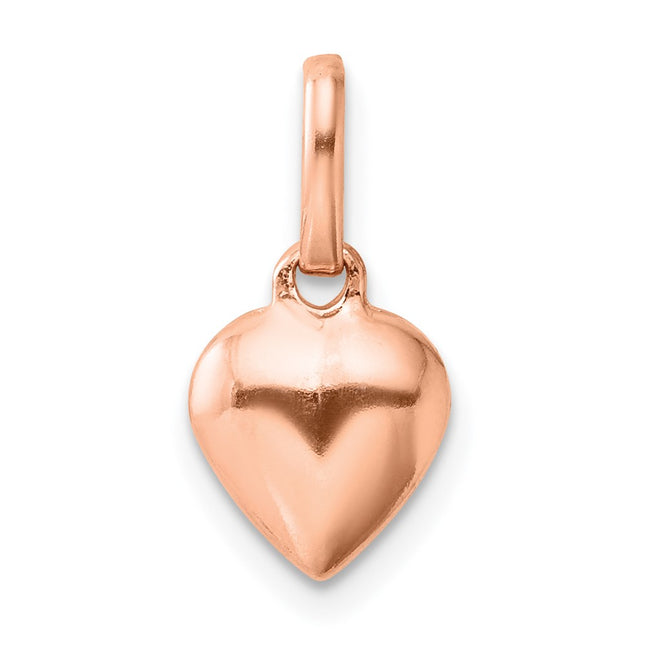 Sterling silver heart pendant
