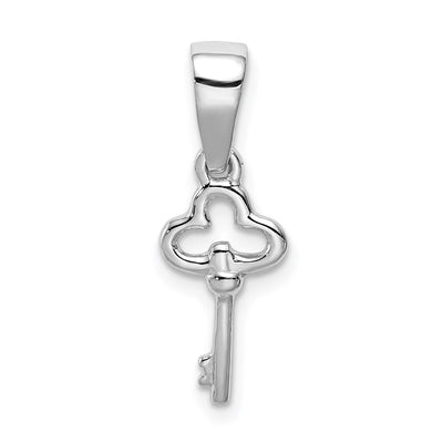 Sterling silver key pendant