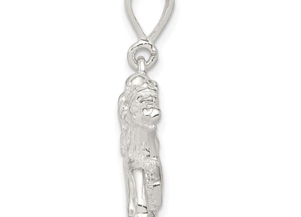 Sterling silver charm, alternate view