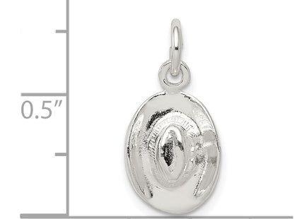 Sterling silver charm, another view