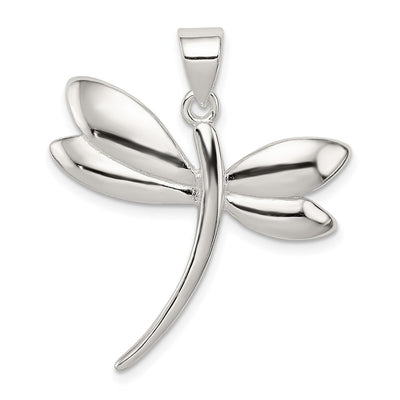 Sterling silver dragonfly pendant