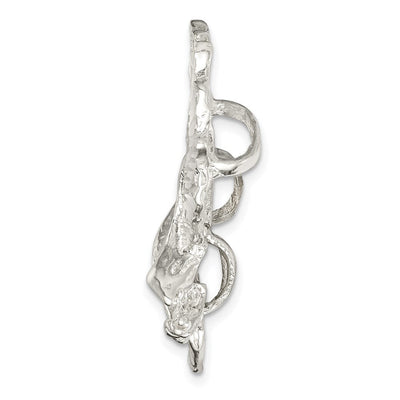 Sterling Silver Eagle Pendant, 55 x 35mm