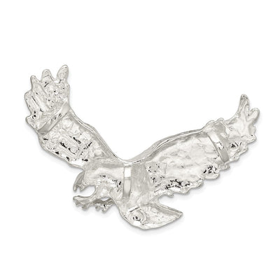 Sterling Silver Eagle Pendant, 55 x 35mm