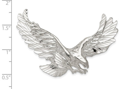 Sterling Silver Eagle Pendant (Style QC861)