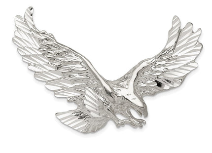 Sterling Silver Eagle Pendant (Style QC861)