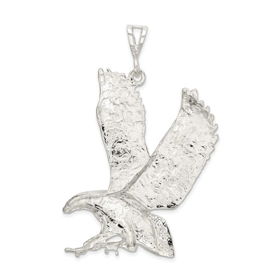 Sterling Silver Eagle Charm, 27 x 53mm