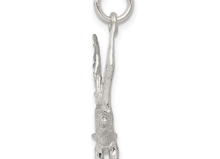 Sterling silver charm, alternate view