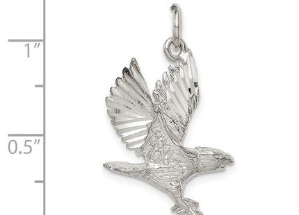 Sterling silver charm, another view