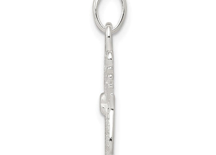 Sterling Silver Polished Cat Charm