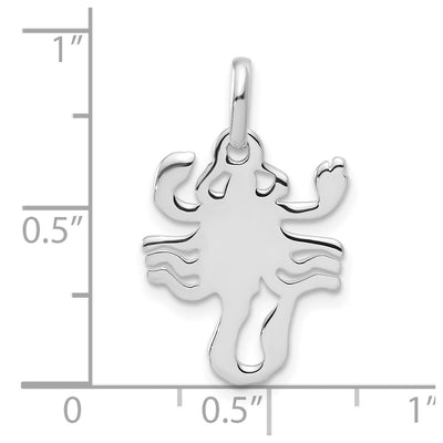 Sterling Silver Scorpion Charm