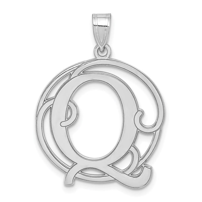 Sterling Silver Pendants Style QC8999Q - Classique Jewelry Inc.