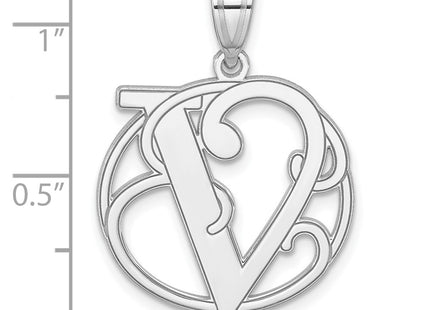 Sterling Silver Pendants Style QC8999V - Classique Jewelry Inc.